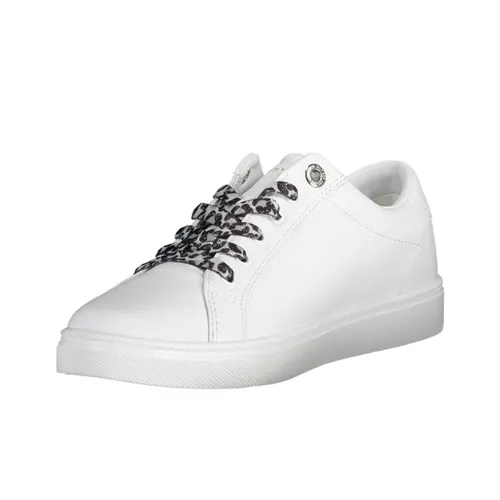 Giày Tommy Hilfiger Chất liệu tổng hợp - Giày Thể Thao Tommy Hilfiger FW0FW06069F_BIANCO_YBR Màu Trắng Size 41 - Vua Hàng Hiệu