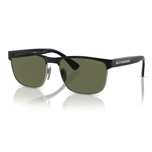 Kính Mát Nam Prada Men's Sunglasses 0PR66ZS YDC03R58 Màu Xanh Green