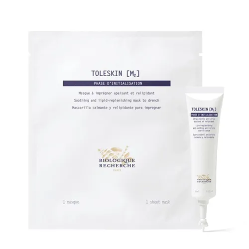 Mặt Nạ Bổ Sung Lipid Và Làm Dịu Da Biologique Recherche Toleskin [M] Mask (10 Miếng x 15ml)
