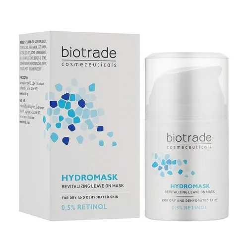 Mặt nạ - Mặt Nạ Dưỡng Ẩm Phục Hồi Da Chuyên Sâu Biotrade Pure Skin Hydromask Revitalizing Leave On Mask 0.5% Retinol 50ml - Vua Hàng Hiệu