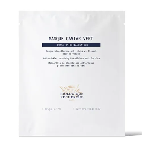 Biologique Recherche - Mặt Nạ Hỗ Trợ Giảm Nếp Nhăn, Làm Căng Da Biologique Recherche Masque Caviar Vert (1 miếng x 12ml) - Vua Hàng Hiệu