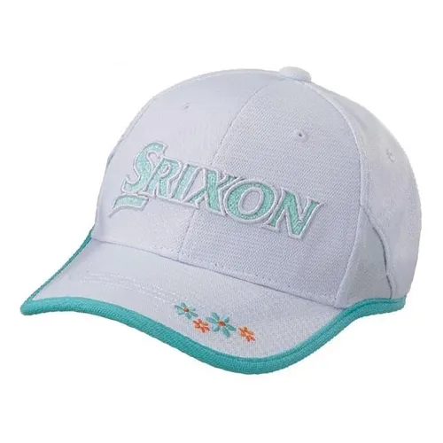 Mũ Dunlop Srixon Golf Ladies Cap SWH2152 Màu Trắng Xanh