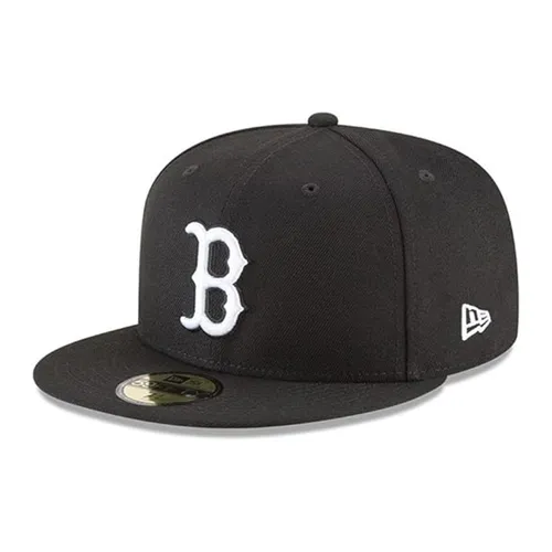 Mũ nón - Mũ New Era 9Fifty Snapback Red Sox Cap Màu Đen Họa Tiết Trắng - Vua Hàng Hiệu