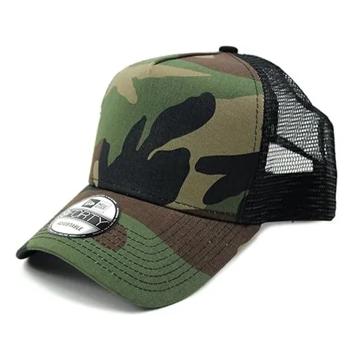 New Era - Mũ New Era 9Forty Plain Mesh Trucker Snapback Cap Màu Đen Camo - Vua Hàng Hiệu