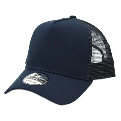 New Era - Mũ New Era 9Forty Plain Mesh Trucker Snapback Cap Màu Xanh Navy - Vua Hàng Hiệu