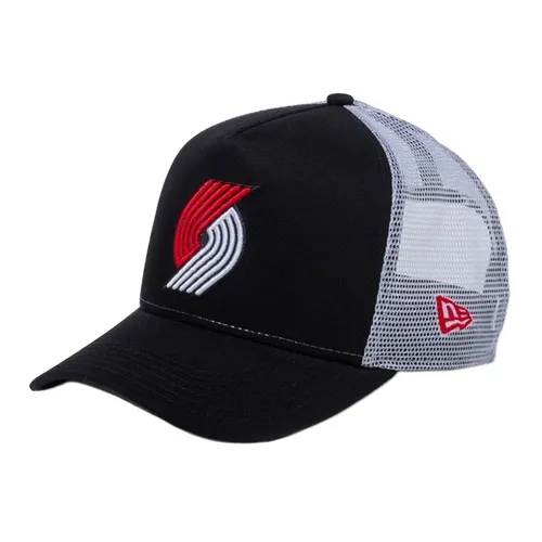 Mũ New Era Mesh Cap 9Forty Blazers Cap Màu Đen Trắng - Mũ nón - Vua Hàng Hiệu