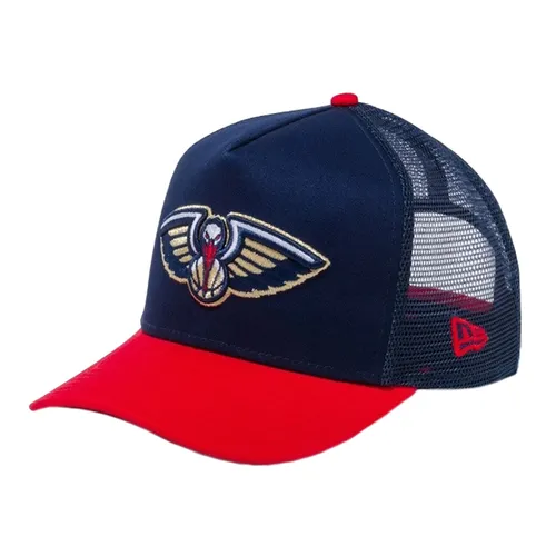 Mũ New Era Mesh Cap 9Forty Pelicans Cap Màu Xanh Navy Đỏ