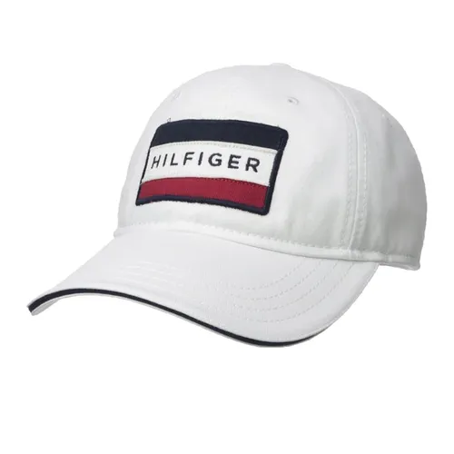 Mũ nón Tommy Hilfiger Mũ lưỡi trai - Mũ Tommy Hilfiger Cole Dad Hat White 100 Màu Trắng - Vua Hàng Hiệu