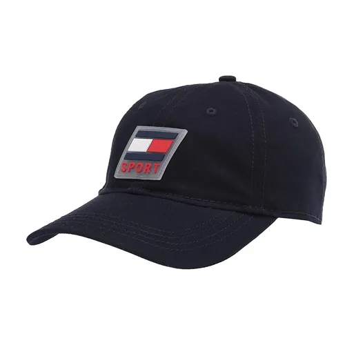 Mũ Tommy Hilfiger Rubber Logo Branding Hat Sports Baseball Cap 6950890 Màu Xanh Navy - Mũ nón - Vua Hàng Hiệu