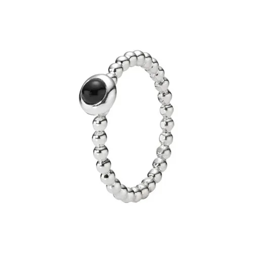 Nhẫn Nữ Pandora Beaded Ring 190610O Màu Bạc Size 52