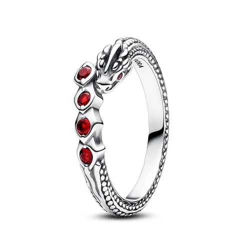 Nhẫn Nữ Pandora Game of Thrones Dragon Sparkling Ring 192968C01 Màu Bạc Size 48 - Trang sức - Vua Hàng Hiệu