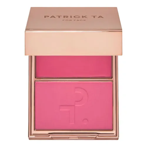Phấn Má Hồng Patrick Ta 2in1 Double-Take Cream And Power Blush Duo Màu She's A Doll - Trang điểm - Vua Hàng Hiệu