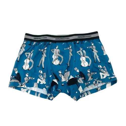 Thời trang Dolce & Gabbana Nữ Quần lót - Quần Lót Nam Dolce & Gabbana D&G Họa Tiết N4A30J FU7S8 Màu Xanh Size 3 - Vua Hàng Hiệu