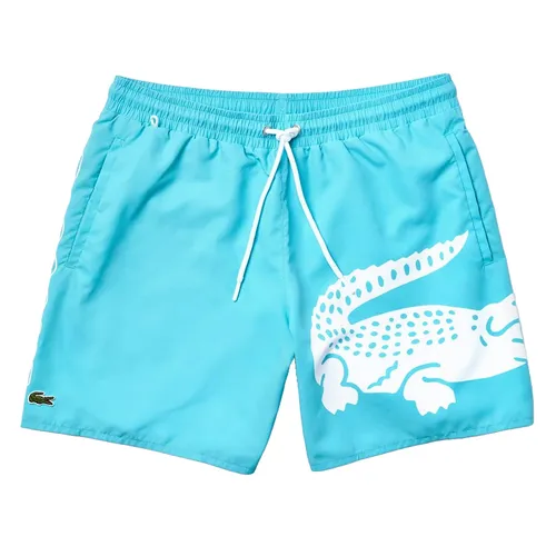 Quần Short Nam Lacoste Big Logo Crocodilo Azul Màu Xanh Dương Size S - Thời trang - Vua Hàng Hiệu