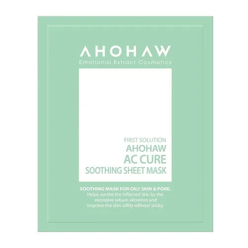 Set 5 Mặt Nạ Giấy Dành Cho Da Mụn Ahohwa AC Cure Soothing Sheet Mask - Mặt nạ - Vua Hàng Hiệu
