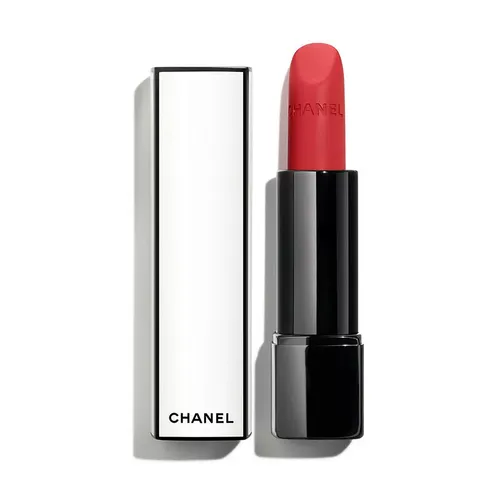 Son Môi Chanel Son lì - Son Chanel Rouge Allure Velvet Nuit Blanche Luminous Matte Lip Colour 00:00 Màu Đỏ Hồng - Vua Hàng Hiệu