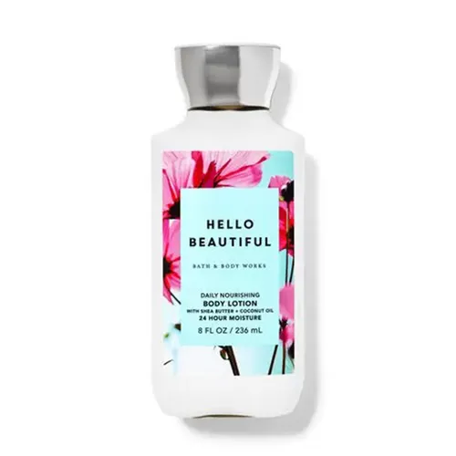 Mỹ phẩm Bath & Body Works Kem/Sữa dưỡng thể - Sữa Dưỡng Thể Bath & Body Works Hello Beautiful Body Lotion 236ml - Vua Hàng Hiệu