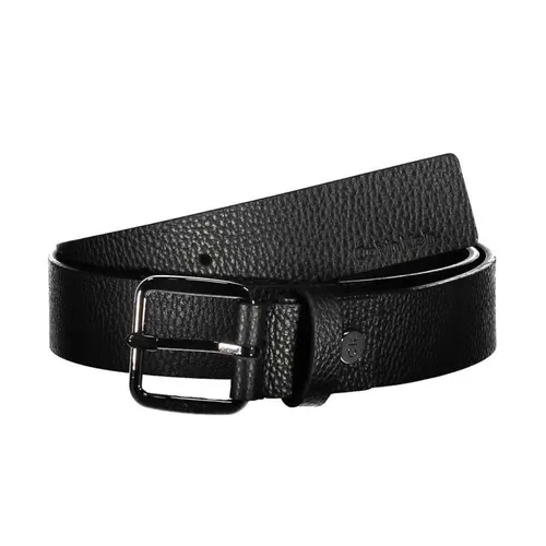 Thắt lưng Calvin Klein Nam - Thắt Lưng Nam Calvin Klein CK Leather Belt K50K509955_NERO_BAX Màu Đen Size 100 - Vua Hàng Hiệu