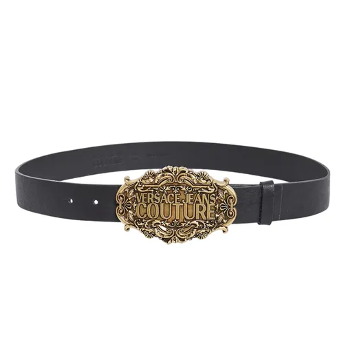 Thắt lưng Versace Nam - Thắt Lưng Nam Versace Jeans Couture Belt 73YA6F35 Màu Đen Size 80 - Vua Hàng Hiệu