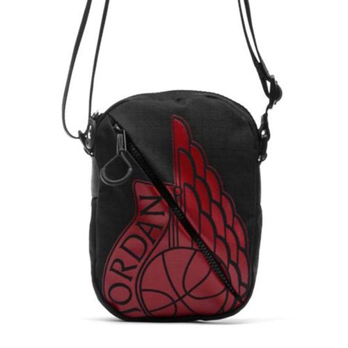 Túi Đeo Chéo Nike Jordan Wings Festival Bag 9A0198 023 Black/Red Màu Đen Đỏ