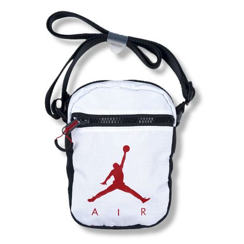 Túi Đeo Chéo Nike Air Jordan Jumpman Festival Bag White Red 9A0197 001 Màu Trắng