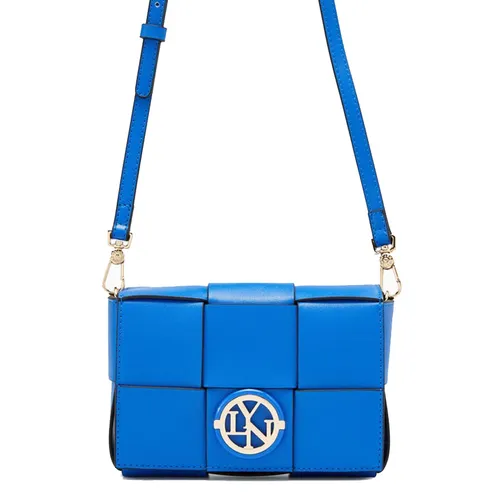 Túi xách - Túi Đeo Chéo Nữ Lyn Latto Crossbody Bags LL23FBF190 Màu Xanh Blue - Vua Hàng Hiệu