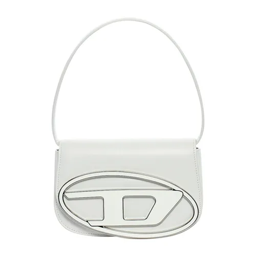 Túi xách Diesel - Túi Đeo Vai Nữ Diesel DR1 Bag In White Nappa Leather X08396PR818T1003 Màu Trắng - Vua Hàng Hiệu