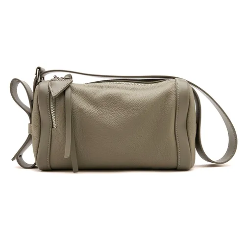 Túi xách - Túi Đeo Vai Nữ Pazzion Yulia Duffel Box Bag 9564GRN00L Màu Xanh Olive - Vua Hàng Hiệu