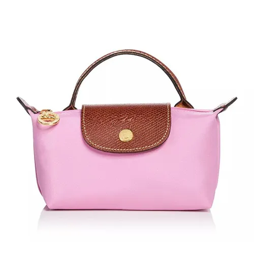 Túi xách Longchamp Order - Túi Xách Nữ Longchamp Le Pliage Original Pouch With Handle Màu Hồng - Vua Hàng Hiệu