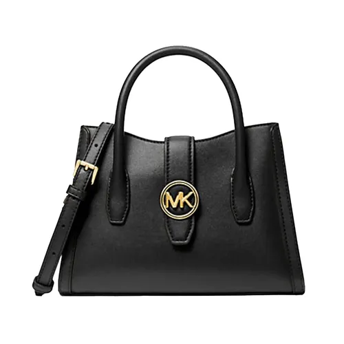 Túi xách - Túi Xách Tay Nữ Michael Kors MK Gabby Small Satchel 35S3G5GS5O Màu Đen - Vua Hàng Hiệu