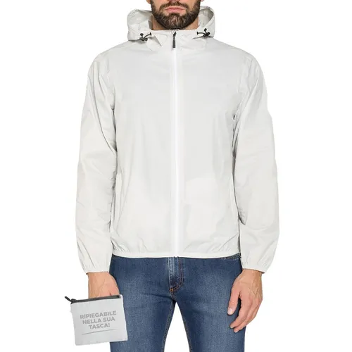 Áo Khoác Gió Nam Carrera Jeans 407A1418X_602 Màu Trắng Size M