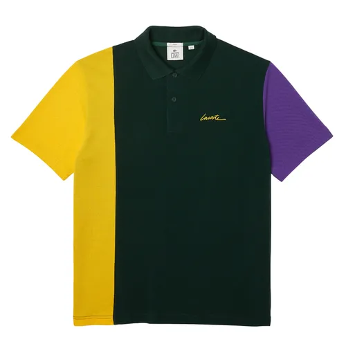 Áo Polo Unisex Lacoste Live Loose Fit Colorblock Piqué PH7280-51 Phối Màu Size 4