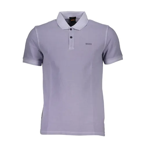 Thời trang Hugo Boss Nam Tím - Áo Polo Nam Hugo Boss Slim Fit Polo Shirt 50468576PRIME_VI538 Màu Tím Size L - Vua Hàng Hiệu