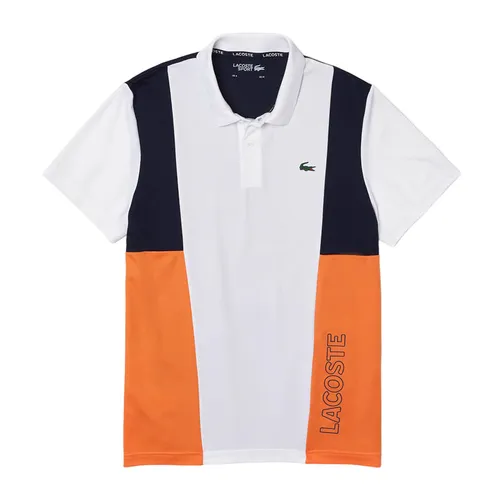 Áo Polo Nam Lacoste Graphic Breathable And Resistant Piqué DH0840 51 AX5 Phối Màu Size 3