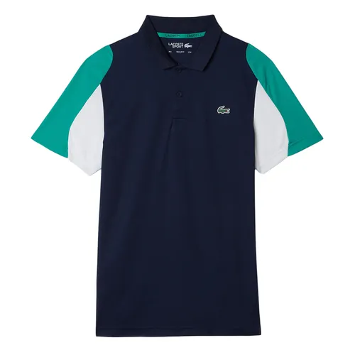 Thời trang - Áo Polo Nam Lacoste Homme Tennis Lacoste Sport Regular Fit DH9249 Màu Xanh Phối Trắng Size 2 - Vua Hàng Hiệu