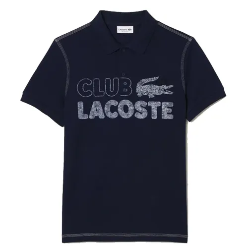 Áo Polo Nam Lacoste Men's Regular Fit Printed PH5452 166 Màu Xanh Navy Size 3 - Thời trang - Vua Hàng Hiệu