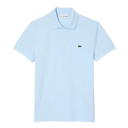 Áo Polo Nam Lacoste Men's Slim Fit Piqué PH7937 10 T01 Màu Xanh Blue Nhạt Size 4