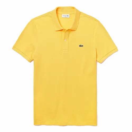 Áo Polo Nam Lacoste Petit Pique PH4012 Màu Vàng Size 3