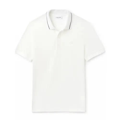 Áo Polo Nam Lacoste Regular Fit Shirt Màu Trắng Size 4