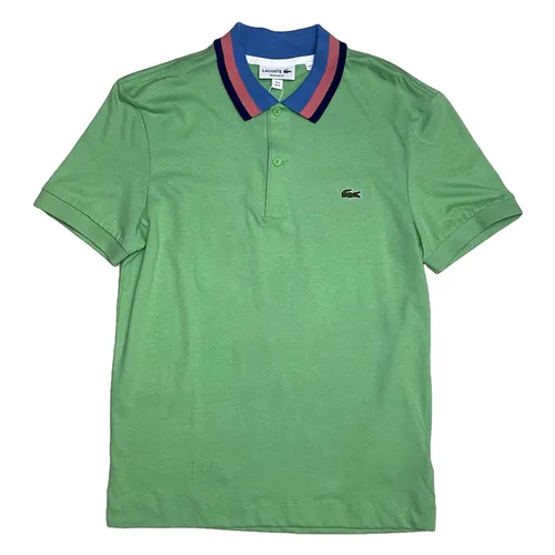 Thời trang Xanh lá cây - Áo Polo Nam Lacoste Regular Only Macy's Polo Shirt DH4189 TTF Màu Xanh Lá Cây Size 3 - Vua Hàng Hiệu