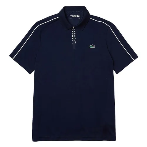 Thời trang - Áo Polo Nam Lacoste Short Sleeve DH0832 Màu Xanh Navy Size 2 - Vua Hàng Hiệu