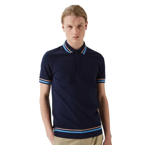 Áo Polo Nam Lacoste Slim Fit PH0307 07L Màu Xanh Navy Size 2 - Thời trang - Vua Hàng Hiệu