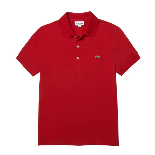 Áo Polo Nam Lacoste Slim Fit Stretch Cotton Piqué Shirt PH7937 240 Màu Đỏ Size 4