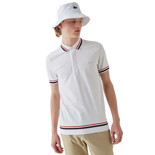 Áo Polo Nam Lacoste Slim Fit PH0307.07B Màu Trắng Size 2