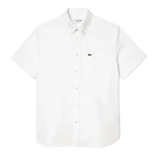 Áo Sơ Mi Cộc Tay Nam Lacoste Men's Regular Fit Oxford Shirt CH1917-10 CH9595 Màu Trắng Size 40 - Thời trang - Vua Hàng Hiệu