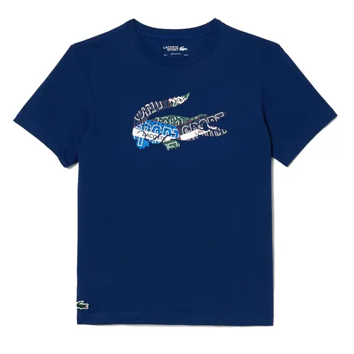 Áo Thun Nam Lacoste Men's Sport Cotton Jersey TShirt TH1801 51 F9F Màu Xanh Blue Size 3 - Thời trang - Vua Hàng Hiệu