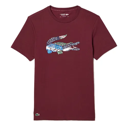 Thời trang - Áo Thun Nam Lacoste Men's Sport Cotton Jersey TShirt TH1801 51 YUP Màu Đỏ Đô Size 5 - Vua Hàng Hiệu