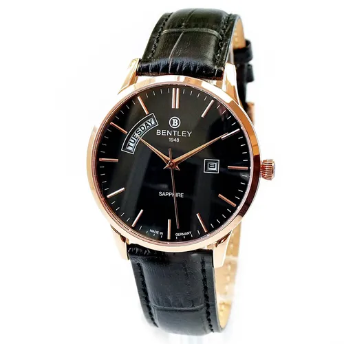 Đồng hồ Bentley - Đồng Hồ Nam Bentley BL1864-10MRBB-MR-GL-D Màu Đen - Vua Hàng Hiệu