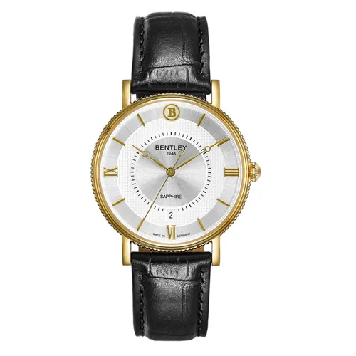 Đồng hồ Bentley - Đồng Hồ Nam Bentley BL1865-10MKWB-MK-GL-T Màu Trắng Đen - Vua Hàng Hiệu