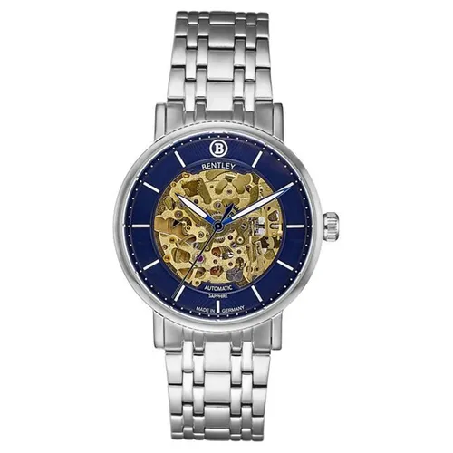 Đồng hồ - Đồng Hồ Nam Bentley Skeleton BL1833-15MWNI-AMS-X Màu Xanh Bạc - Vua Hàng Hiệu